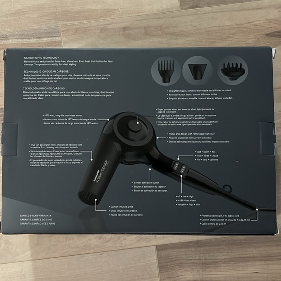 Babyliss Pro Studio Designs series Sensor Dryer- New - Picture 2 of 4